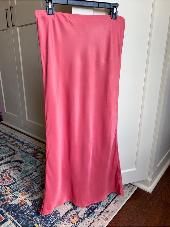 Anthropologie Dresses & Skirts - Anthropologie Tilda Maxi Slip Skirt coral pink Size S